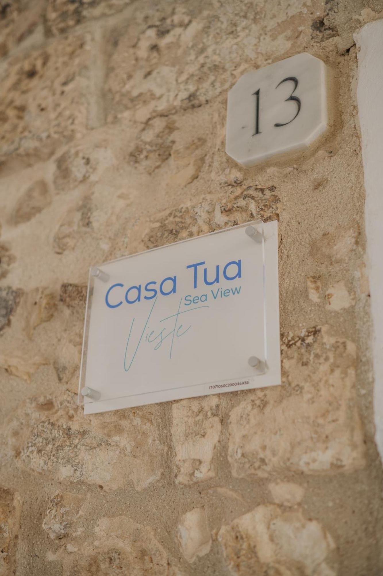 Casa Tua - Sea View Chianca Βίλα Βιέστε Εξωτερικό φωτογραφία